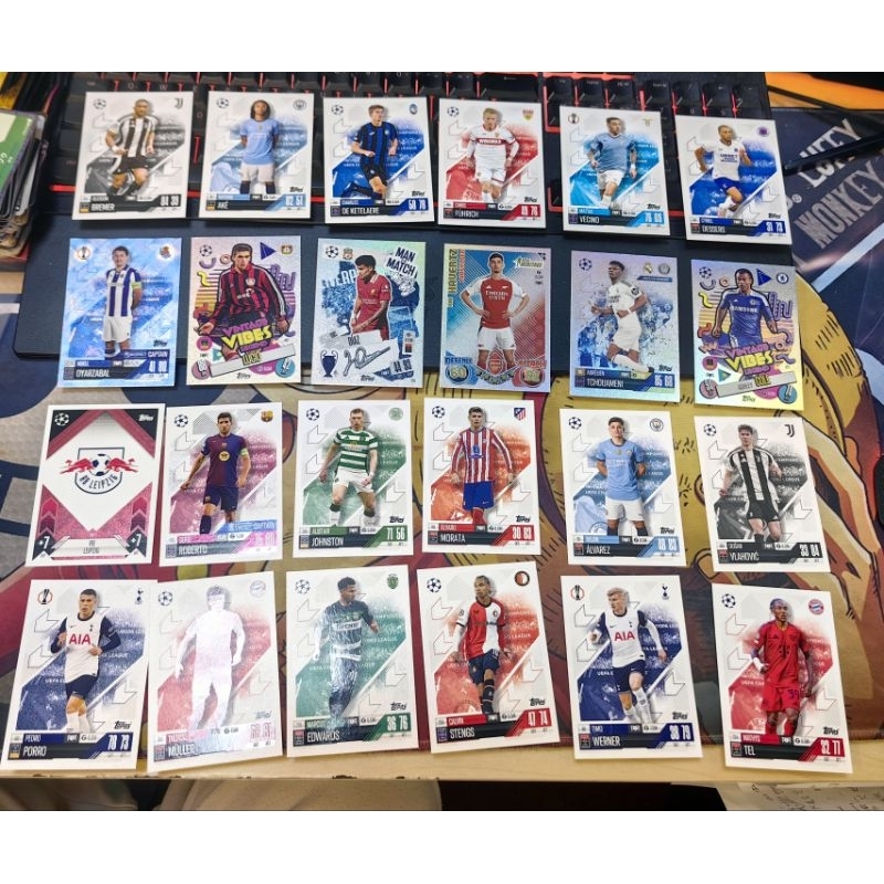 FOOTBALL CHAMPION CARD COLLECTION PARK 4