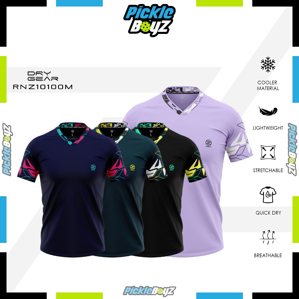 Protech RNZ10100M Dry Fit Sport Graphic Training T-Shirt (ขนาดเอเชีย)