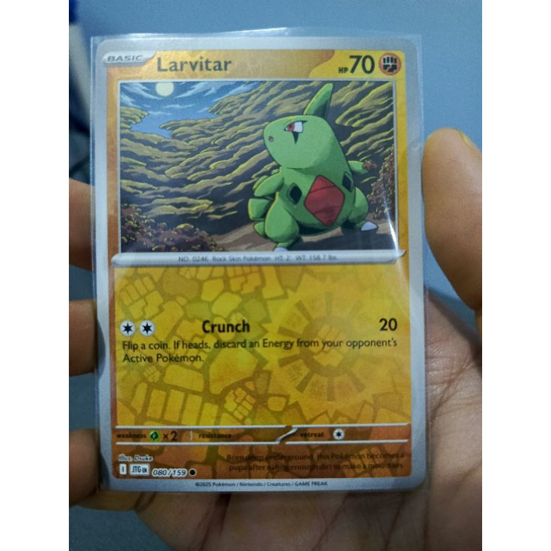 Pokemon TCG Larvitar Journey Together