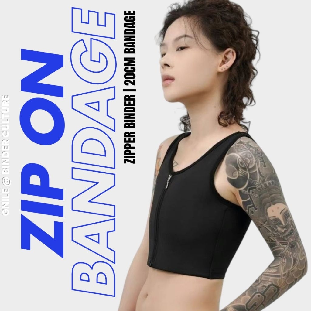 G.NILE 20CM BANDAGE [ZIP] BINDER G.NILE 20CMbrake [拉链]