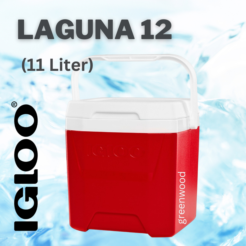 IGLOO Laguna 12 Quart Cooler Box ( Original, 11 Liter Volume, extended ice retention )