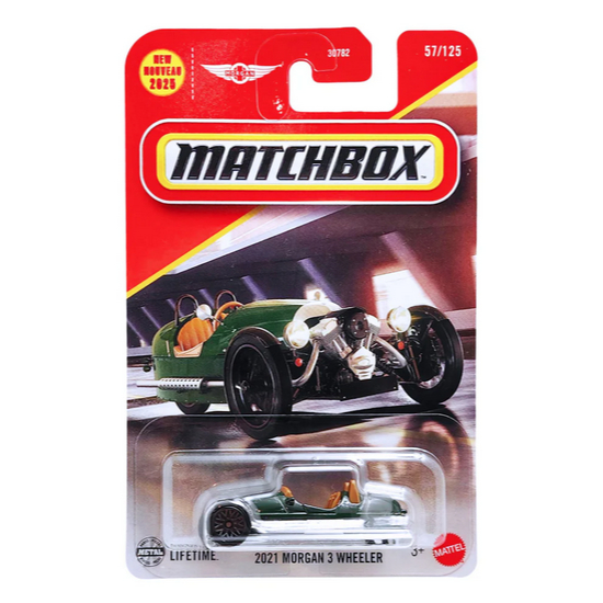 Matchbox 2021 Morgan 3 Wheeler 2025