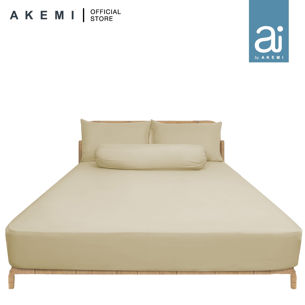 Ai by AKEMI Colourkissed Collection ชุดผ้าปูที่นอน 100% MicroXT 700TC (King)