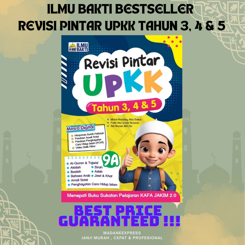 [XPRESS] BESTSELLER BAKTI SCIENCE: SMART REVISION UPKK YEAR 3 4 & 5 LATEST EDITION 2025