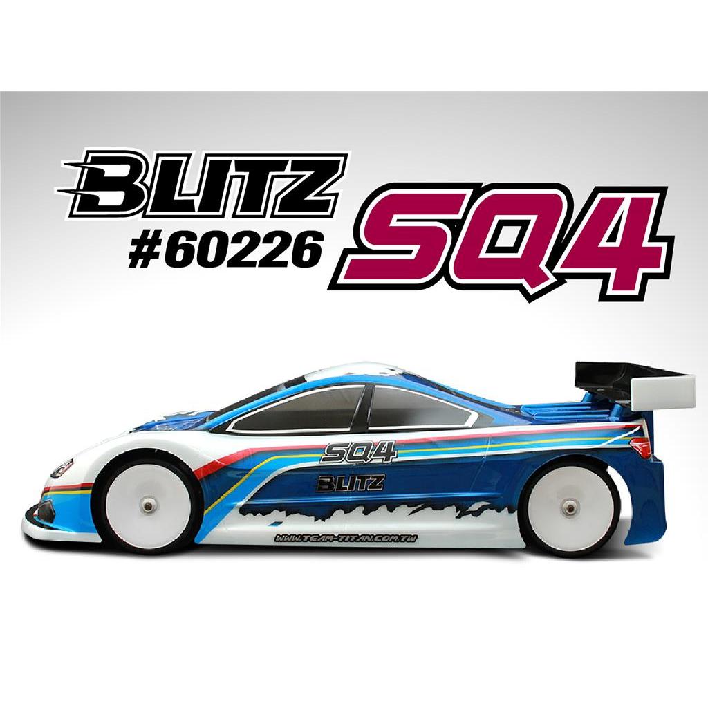 60226 // Blitz SQ4 1/10th 190mm (0.7mm) มาตรฐาน (0.5mm) Light Touring Car Body-shell Unpainted