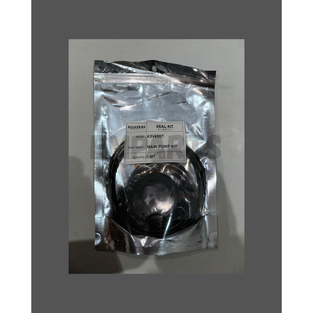 FUJISEAL KAWASAKI K3V63 EXCAVATOR MAIN PUMP KIT REPAIR KIT KV63 HYDRAULIC PUMP SEAL KIT คุณภาพดี