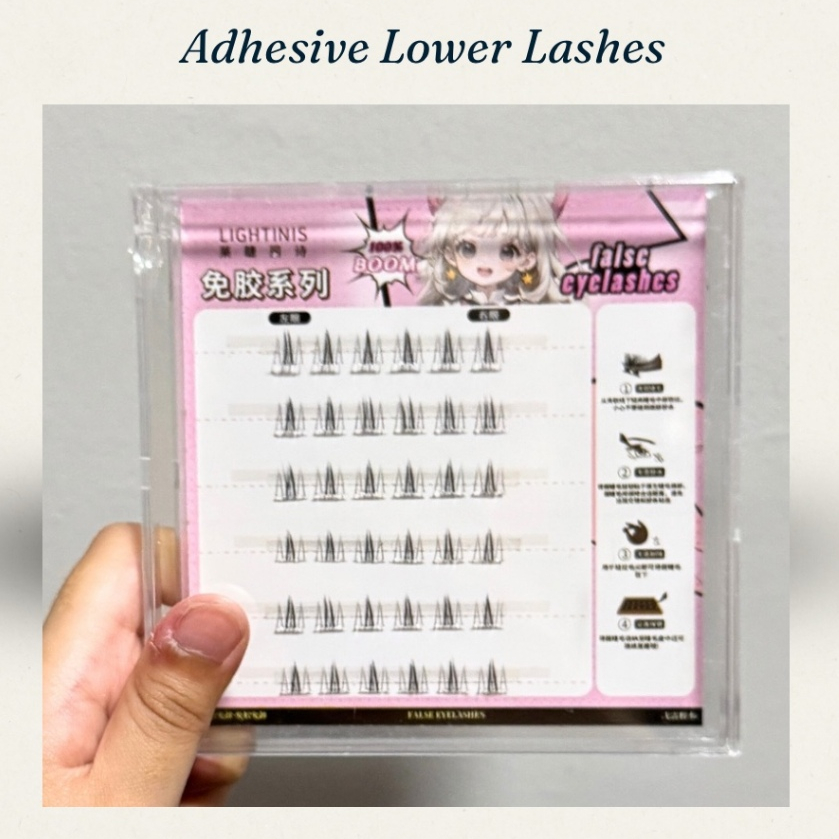 SELF ADHESIVE LOWER SINGLE LASHES