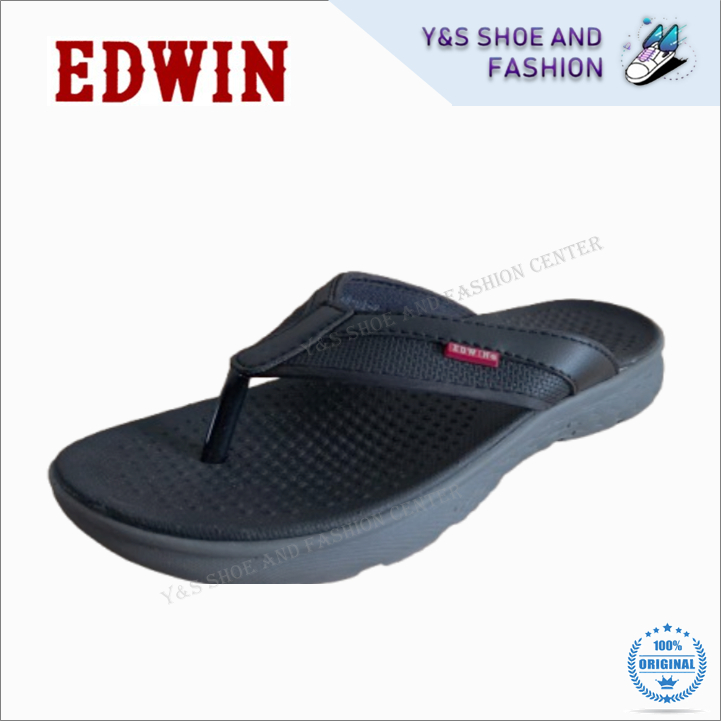 Edwin รองเท้าแตะลําลองผู้ชาย Kasut แฟชั่น Lelaki Edwin E10748