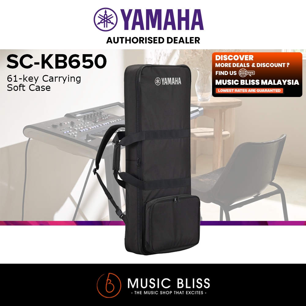 Yamaha SC-KB650 61-key Carrying Soft Case สําหรับ PSR-SX920/SX720/SX600, PSR-E473