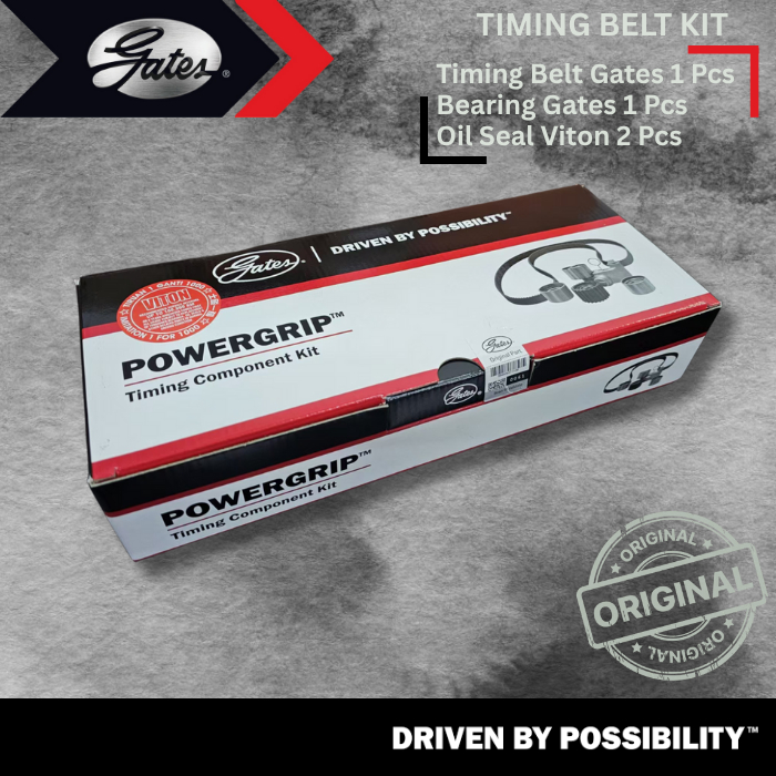 Gates PERODUA KANCIL 660 CC EF-CL SOHC CARBURETOR TIMING BELT KIT SET