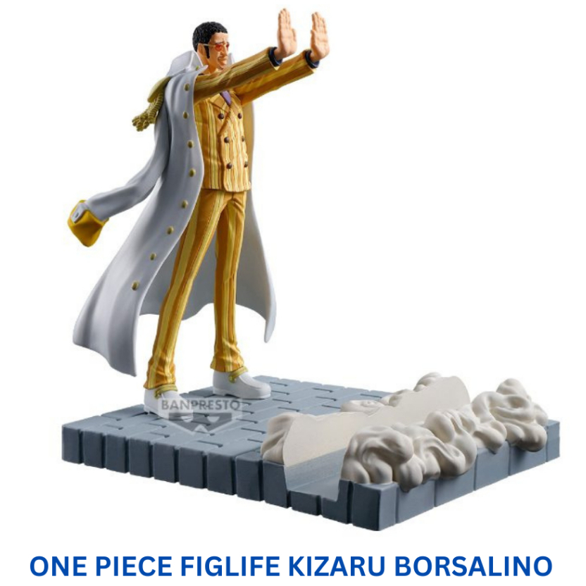 Banpresto One Piece Figlife Navy Admiral Borsalino Kizaru อะนิเมะรูป