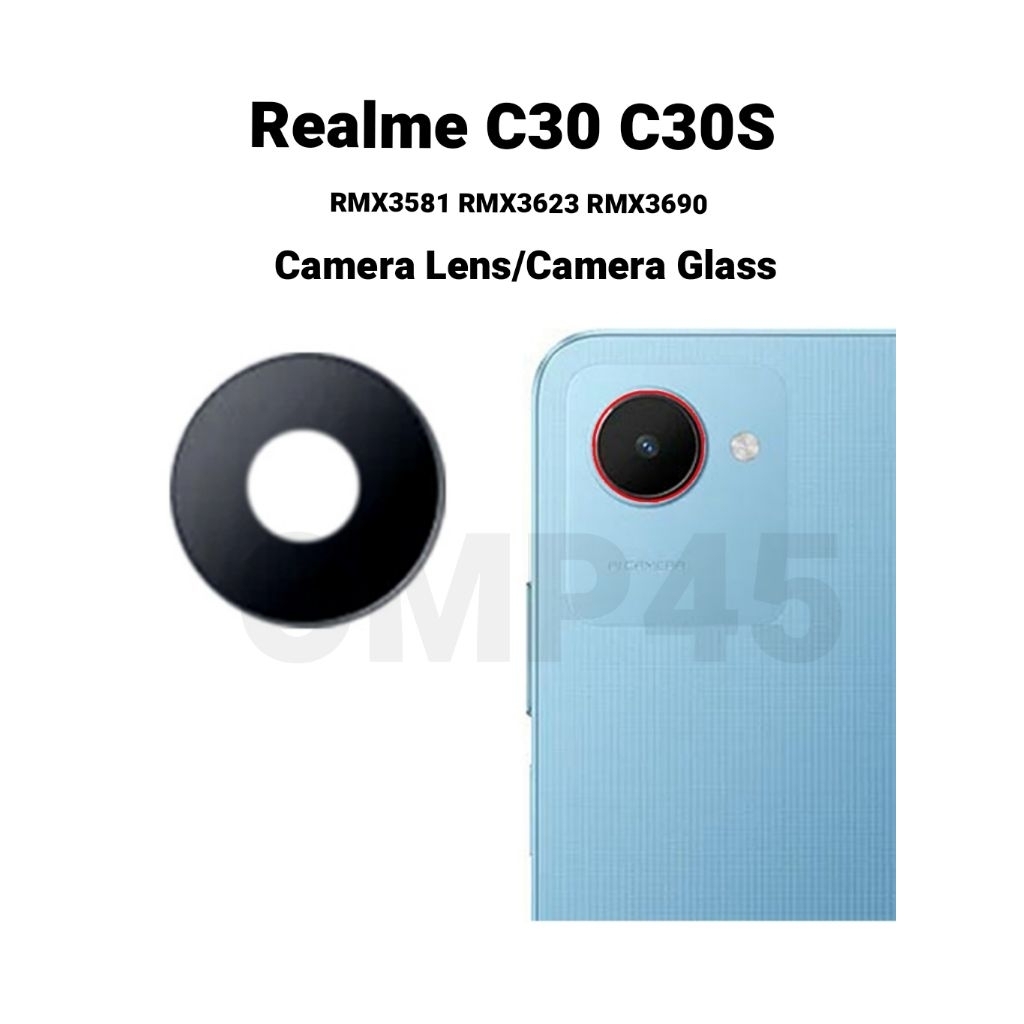 OMP45 Realme C30 C30s Rmx3581 Rmx3623 Rmx3690 เลนส์กล้อง//เปลี่ยน
