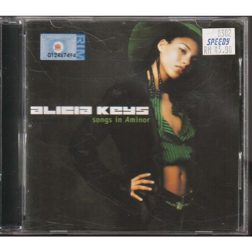 PRELOVED CD : ALICIA KEYS : SONGS IN AMINOR