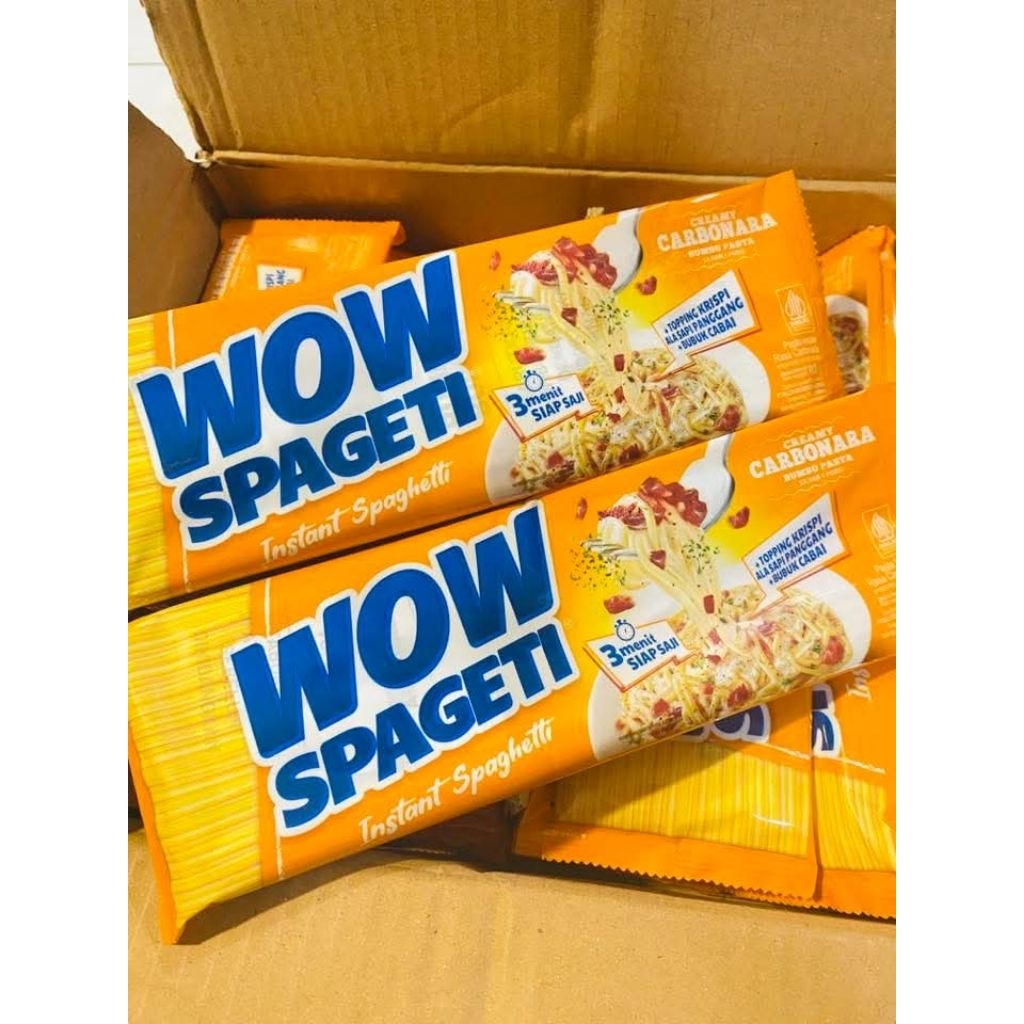 WOW SPAGETTI CARBONARA SPAGHETTI VIRAL