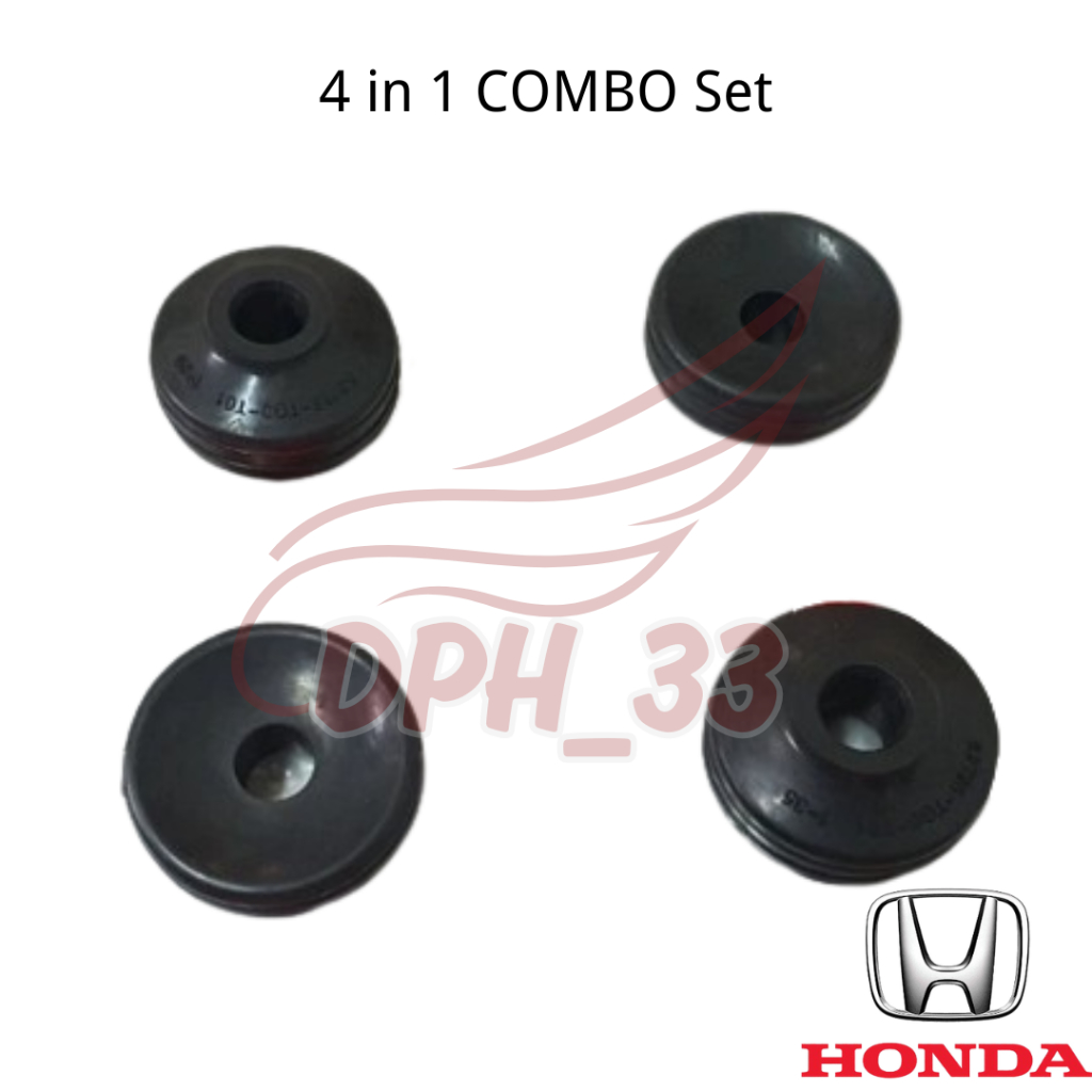 บูชยึดโช้คอัพหลังสําหรับ Honda CRZ / Freed / City SEL / Jazz Hybrid / FIT / Insight / BRV