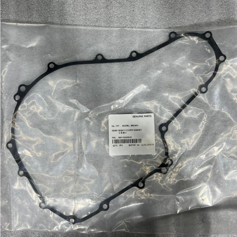 QJ MOTOR RIGHT COVER GASKET สําหรับ SRK400