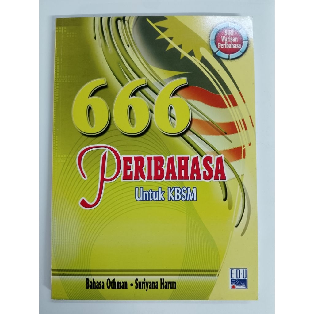 666 สุภาษิตสําหรับ KBSM - Othman & สุริยานะ ฮารุน (หนังสือมือสอง)