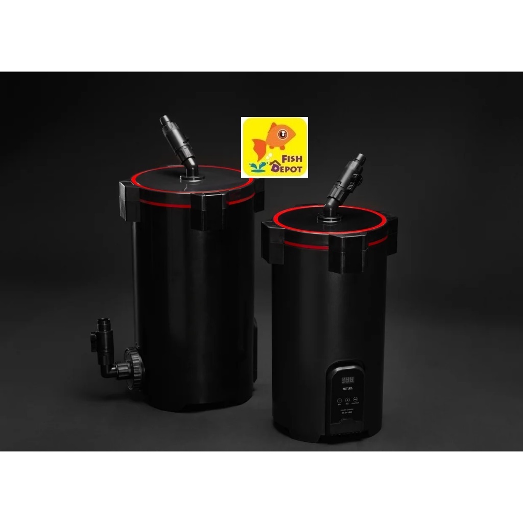 Best Canister Filter – Netlea Canister Filter การควบคุมความเร็ว 20 พร้อม App & Touch Auto Priming 60