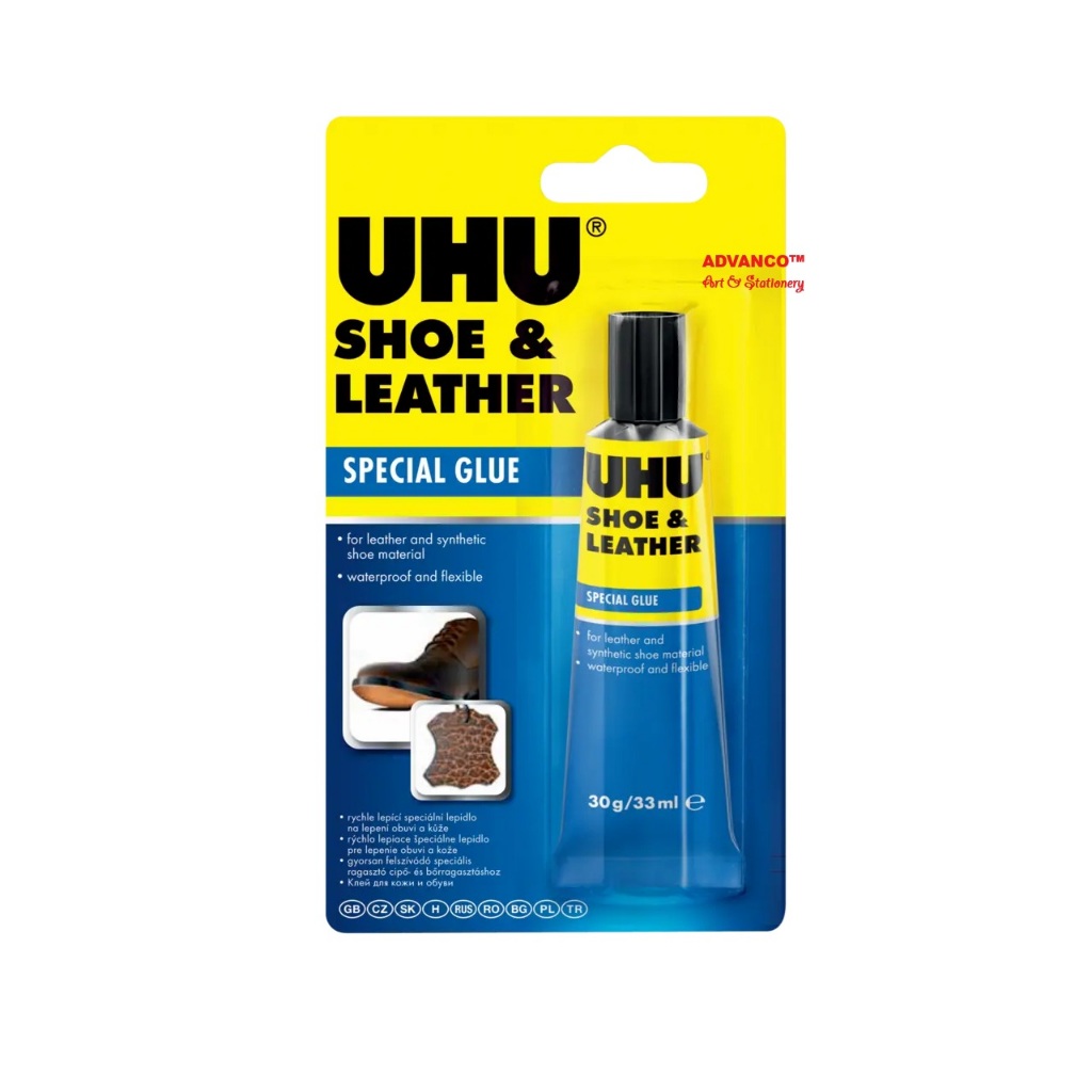 UHU SPECIAL GLUE SHOE & LEATHER 33ML