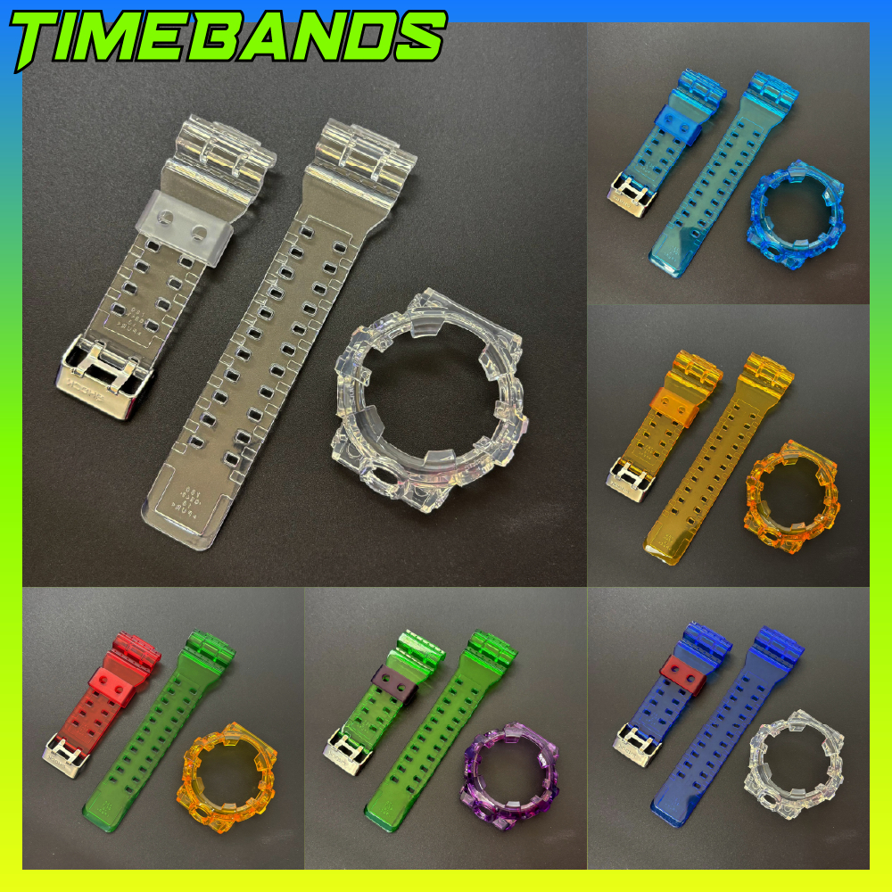 Bnb Ga700 Bnb G Shock Ga700 สายและ Bezel Tali Jam G Shock Ga 700 Jelly Bnb G Shock Strap Tali Jam Gs