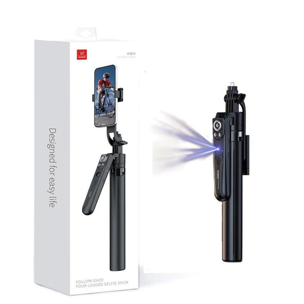 SELFIE STICK-TRIPOD - พร้อมชัตเตอร์ระยะไกล Bluetooth