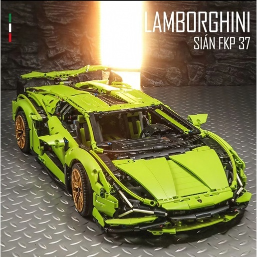 LAMBORGHINI SIAN FKP 37 Lego Technic /block Super Racing Car /3696 pcs /Toy /Collection /Hobby