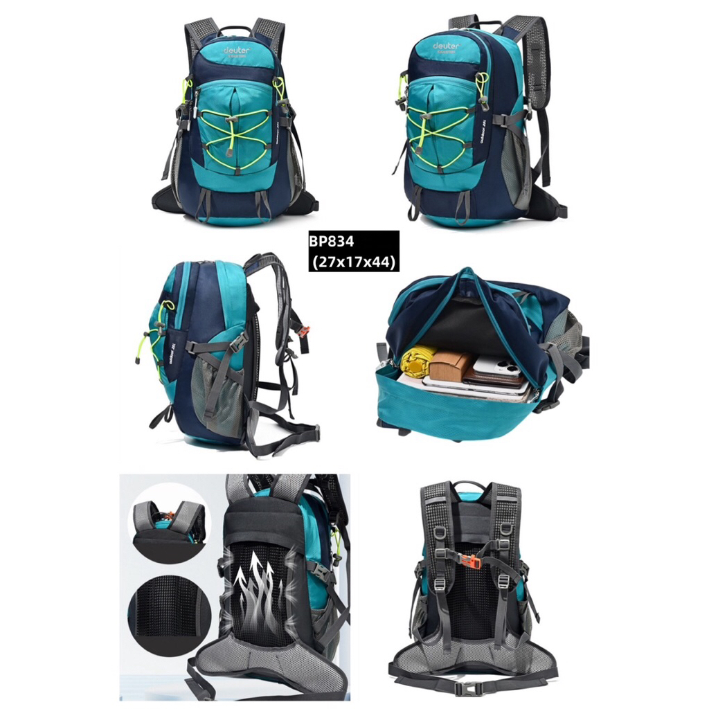 Deuter 25L 30L 50L 60L กระเป๋าเป้กลางแจ้งเดินป่า