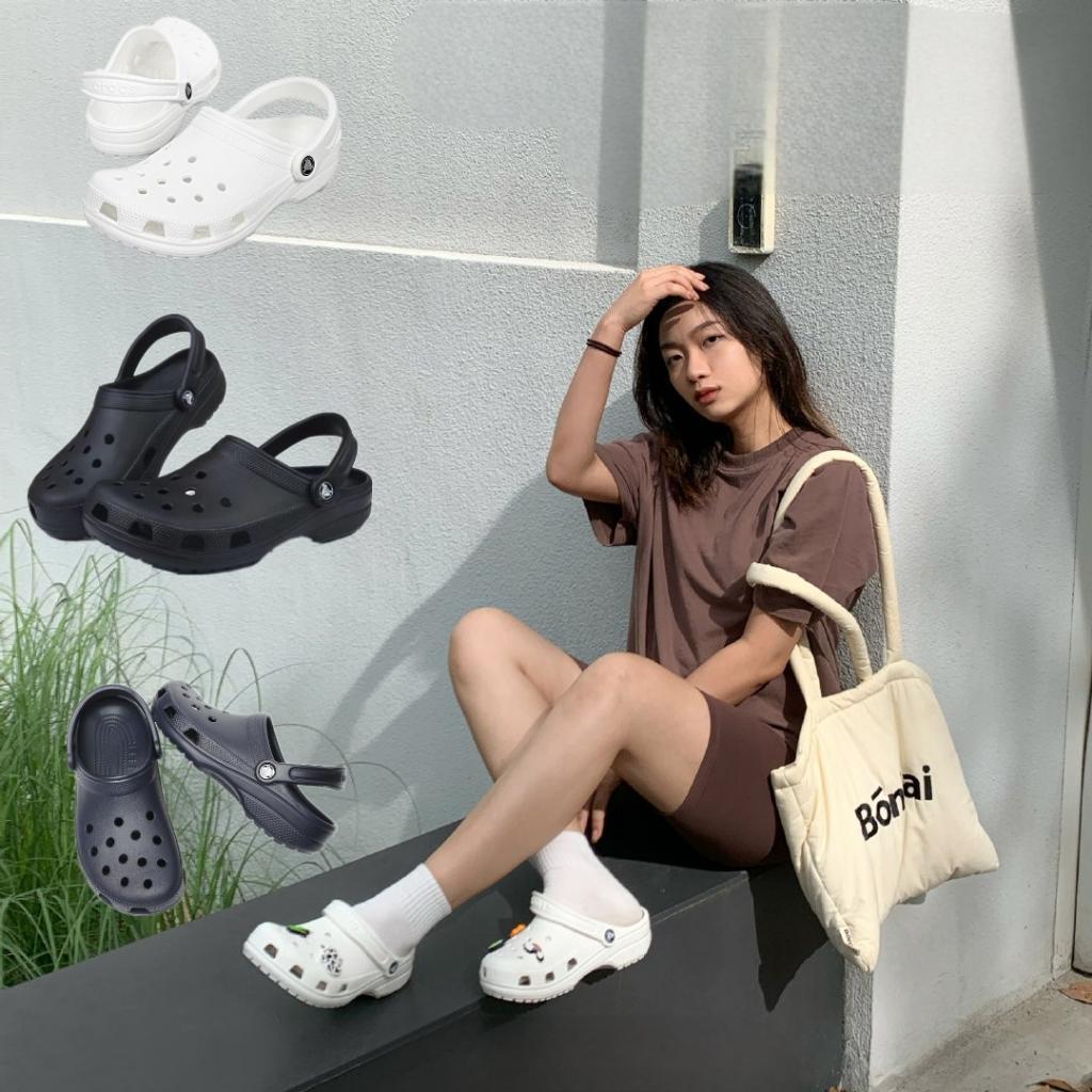 รองเท้าแตะ Classic Platform Clog รองเท้าแตะ Crochs Female Classic Platform Clog รองเท้าแตะ