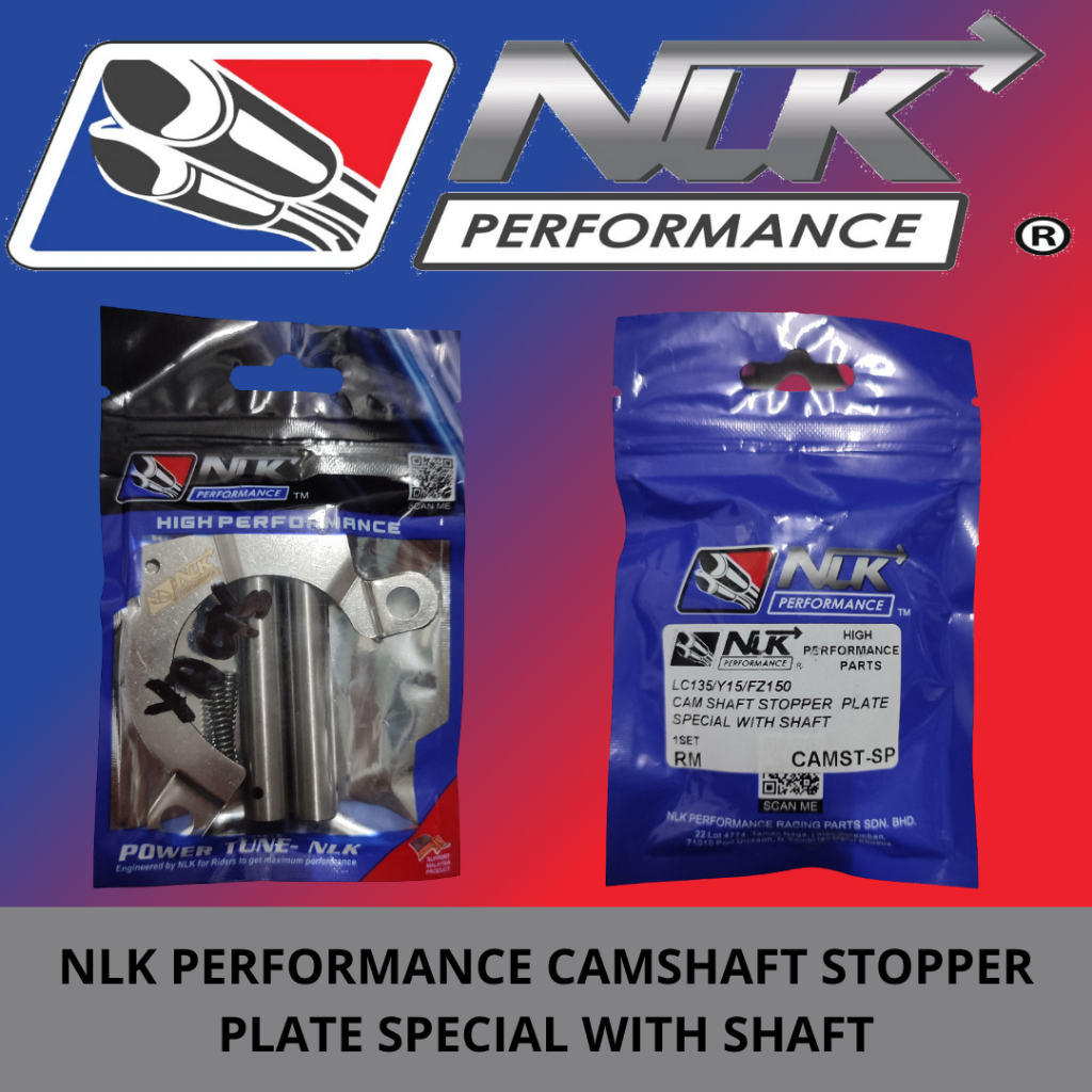 NLK PERFORMANCE CAMSHAFT STOPPER PLATE พิเศษพร้อมเพลา NLK 100%