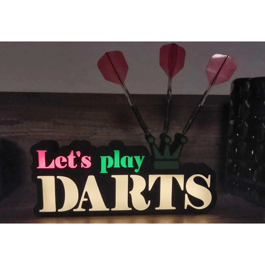 เล่นมา DARTS Darts Holder Lamp