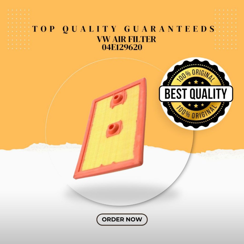 04E129620 เครื่องยนต์กรองอากาศ VW GOLF MK7 1.4 JETTA PASSAT AT POLO BEETLE TIGUAN AUDI A3 Q2 Q3 8VS 