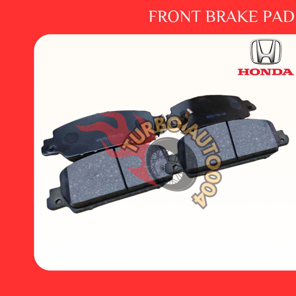 ผ้าเบรคหน้าและหลัง Honda OEM สําหรับ Honda Accord T2A (2013 - 2019)