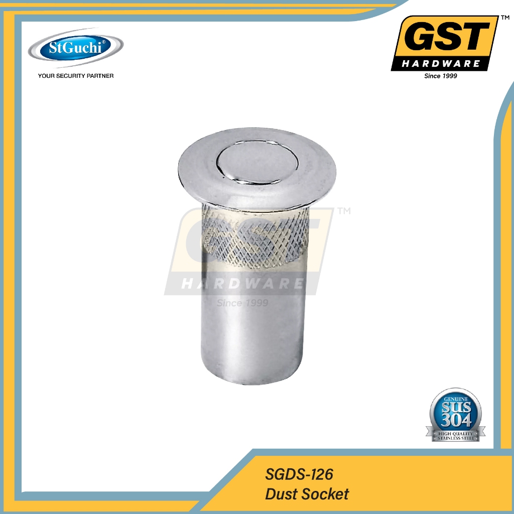 St Guchi Dust Socket SGDS-126 (12MM) St Guchi Socket Stainless Steel Socket