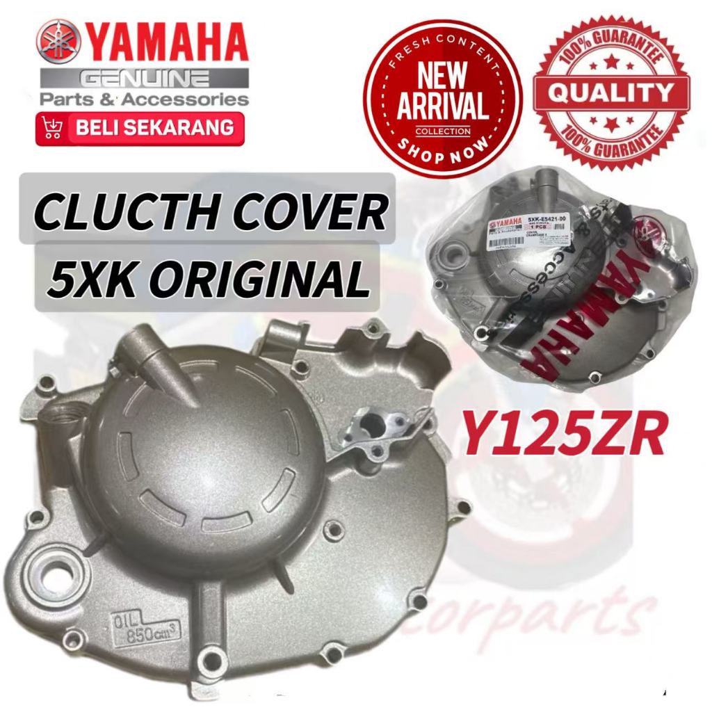 5XK-E5421 Y125ZR Y125Z 125Z Y125 ZR COVER CRANKCASE CLUTCH COVER CRANK CASE KULIT ENGINE ENJIN