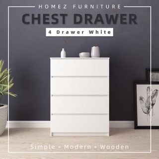 KitchenZ 4/5 Layers Chest Drawer with Large Drawer Storage Space/Multipurpose/Mirror-7001/7002/7003/7006/7007/7011/7012