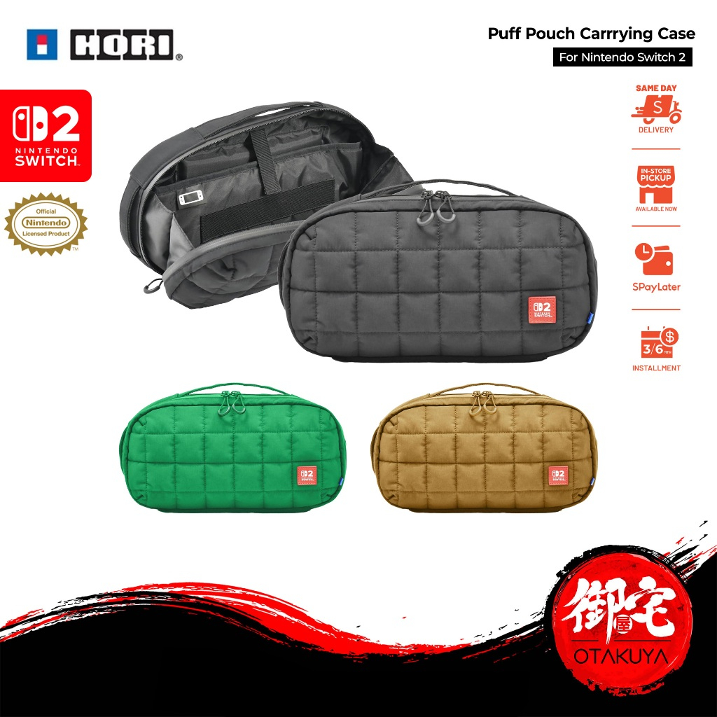 HORI Nintendo Switch 2 HORI Puff Pouch Carrling Case