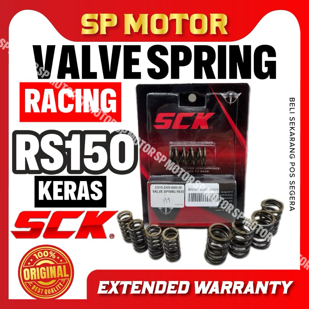 RS 150 RS150 RACING VALVE SPRING KERAS TAHAN SCK RACING