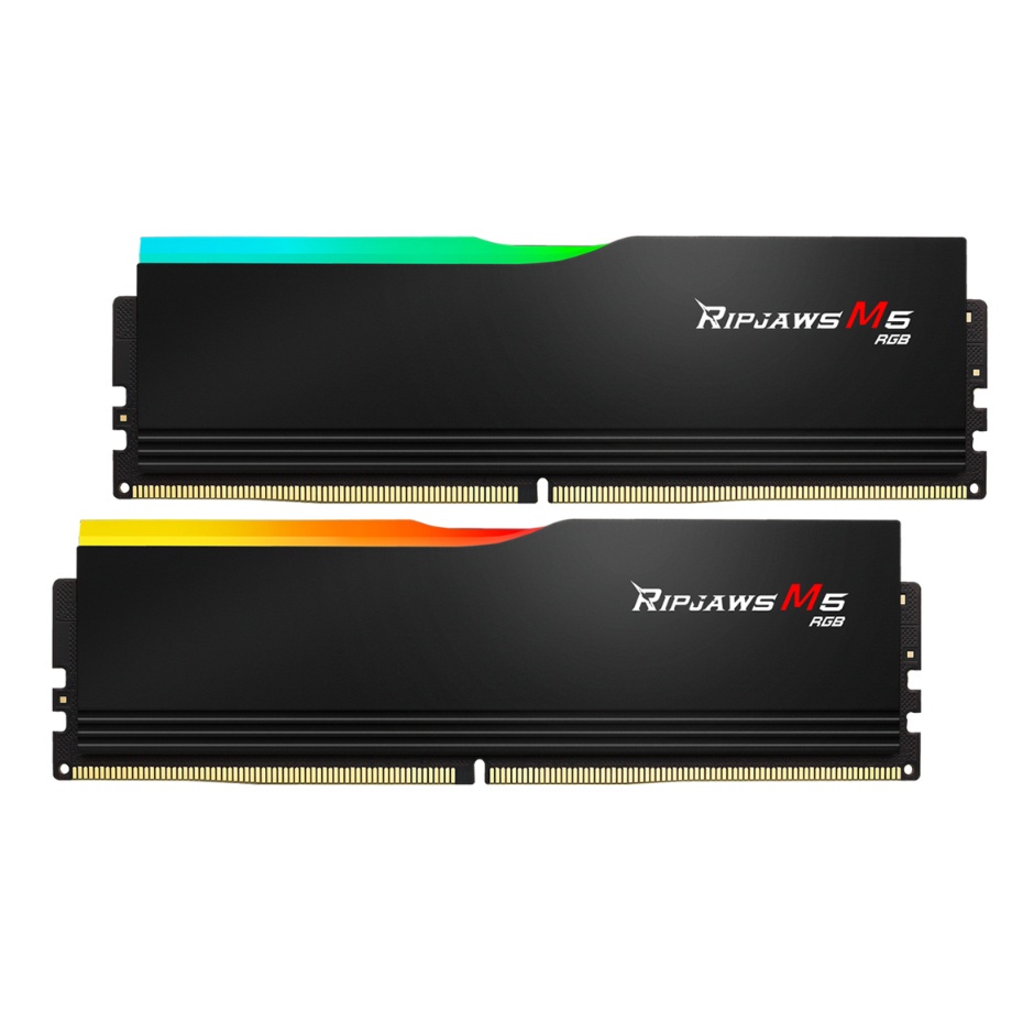 G.SKILL Ripjaws M5 RGB - [ 32GB (2x16GB) / 64GB (2x32GB) ] [ 5200MHz / 6000MHz ] DDR5 Dual Memory Ki