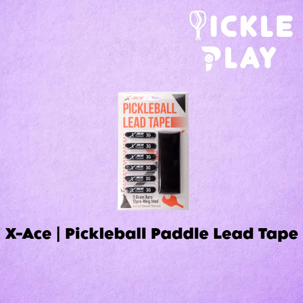 X-Ace Pickleball Paddle Lead Tape / 12 ชิ้น 3G เทปตะกั่ว + ผ้าทําความสะอาด 2 ชิ้น / สติ๊กเกอร์น้ําหนักพาย
