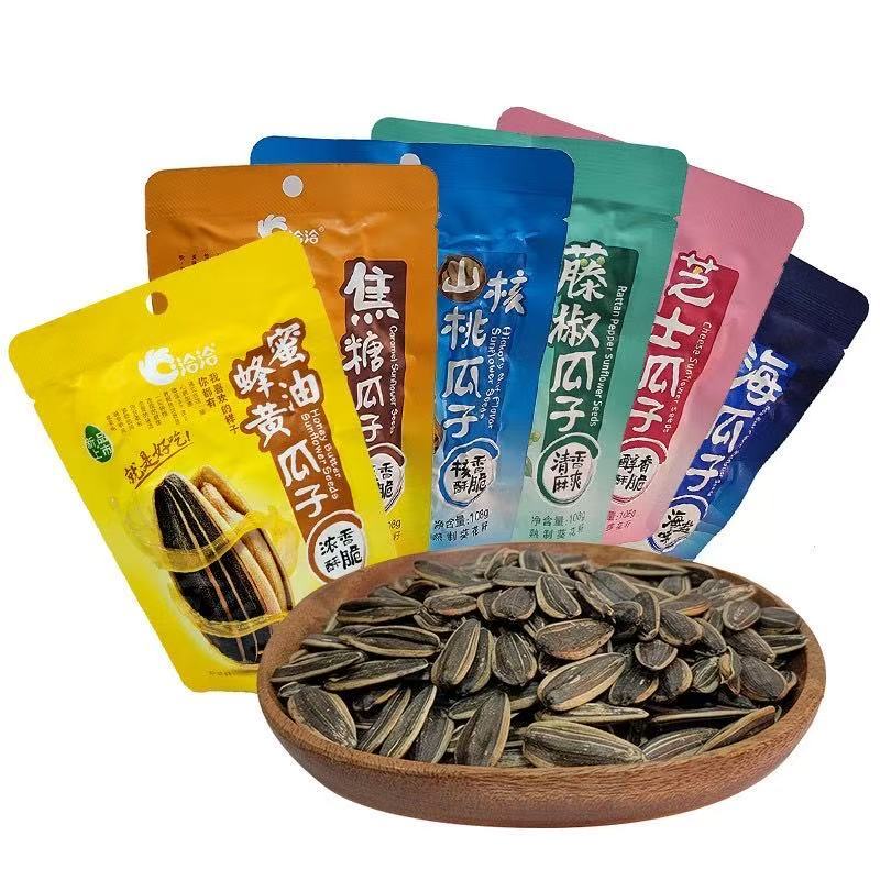 CHIA CHIA SUNFLOWER SEEDS 108G MULTI FLVR ขนมใหม่ 108G