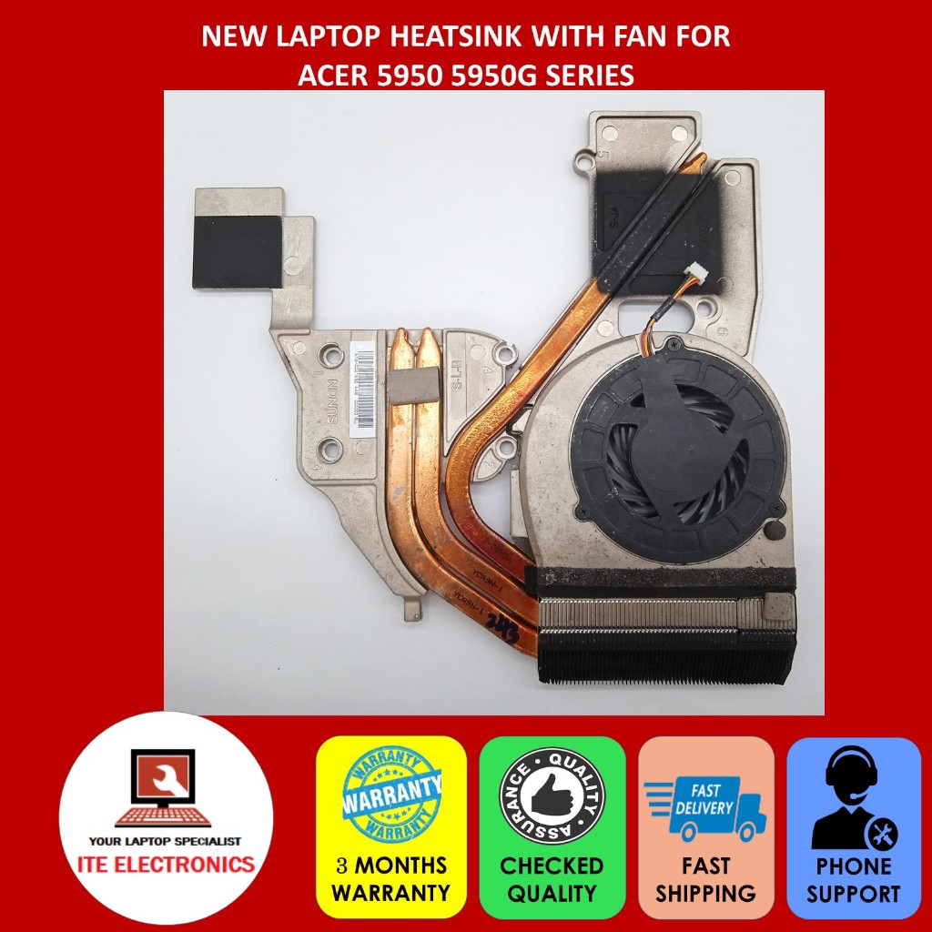 ACER 5950 5950G CPU แล็ปท็อป COOLING HEATSINK พร้อมพัดลม