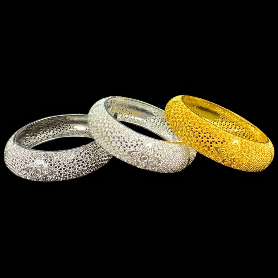 Gelang Emas สไตล์ล้านนาเกาหลี Gelang Antik Kenduri Bersanding Kahwin Adat