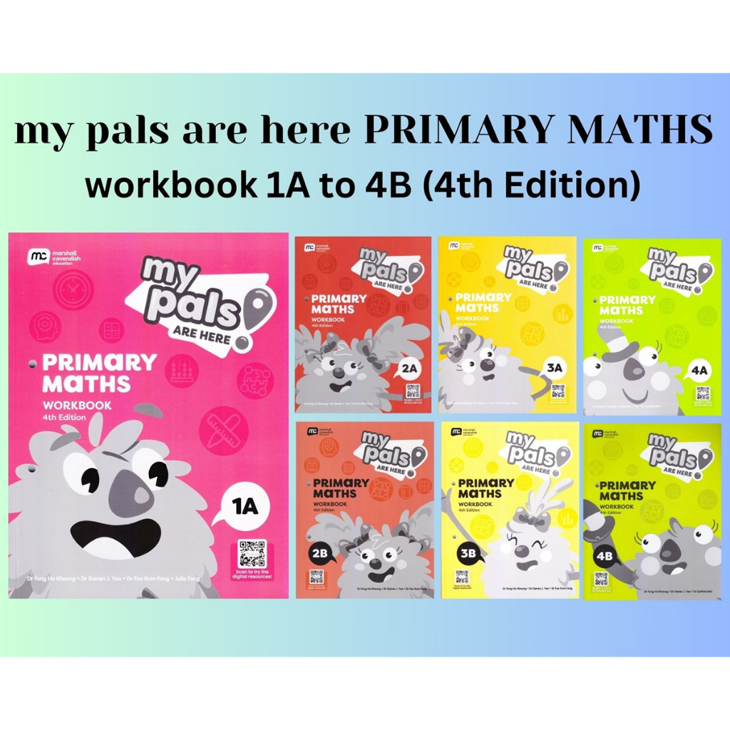Syllabus (MCE) - My Pals are Here Workbook 4th Edition Maths 1A ถึง 4B