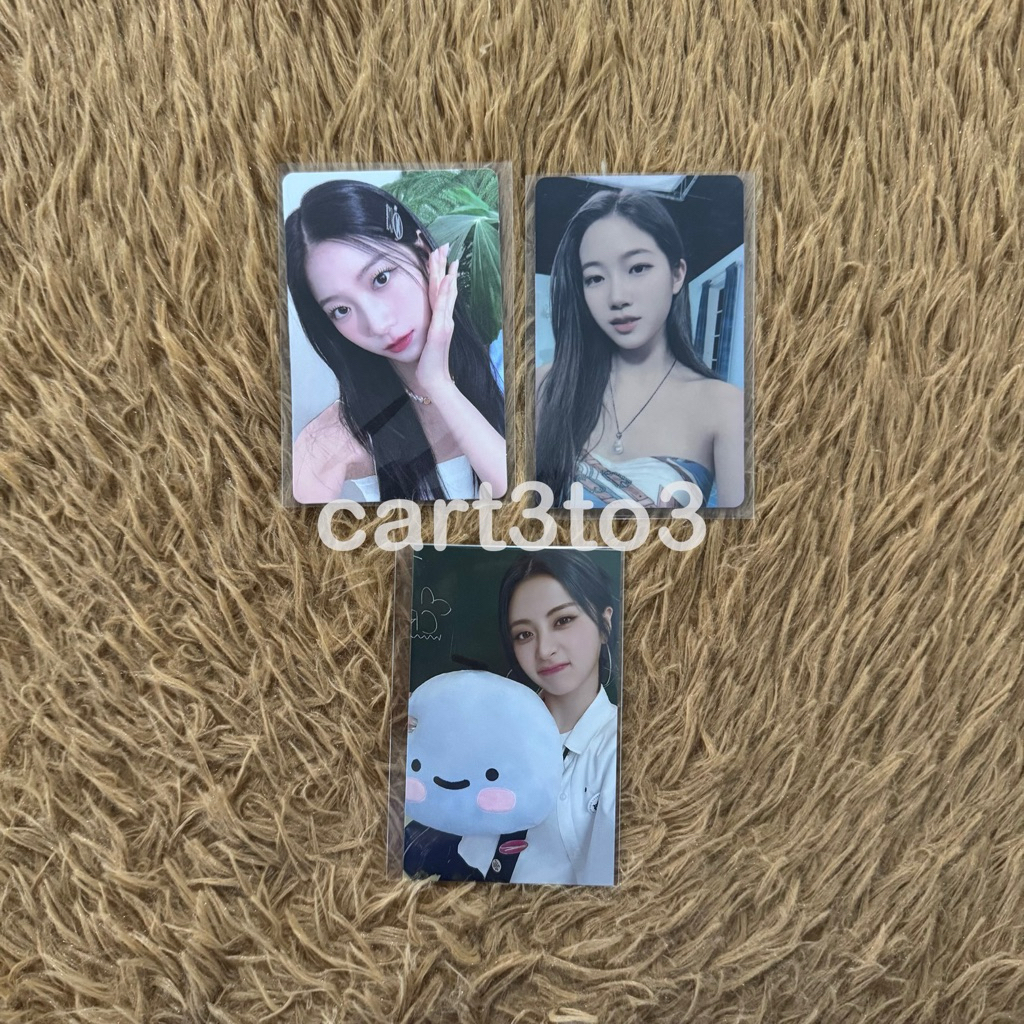 WTS LE SSERAFIM KAZUHA UNFORGIVEN WEVERSE FIM CLUB YUNJIN อย่างเป็นทางการ PHOTOCARD
