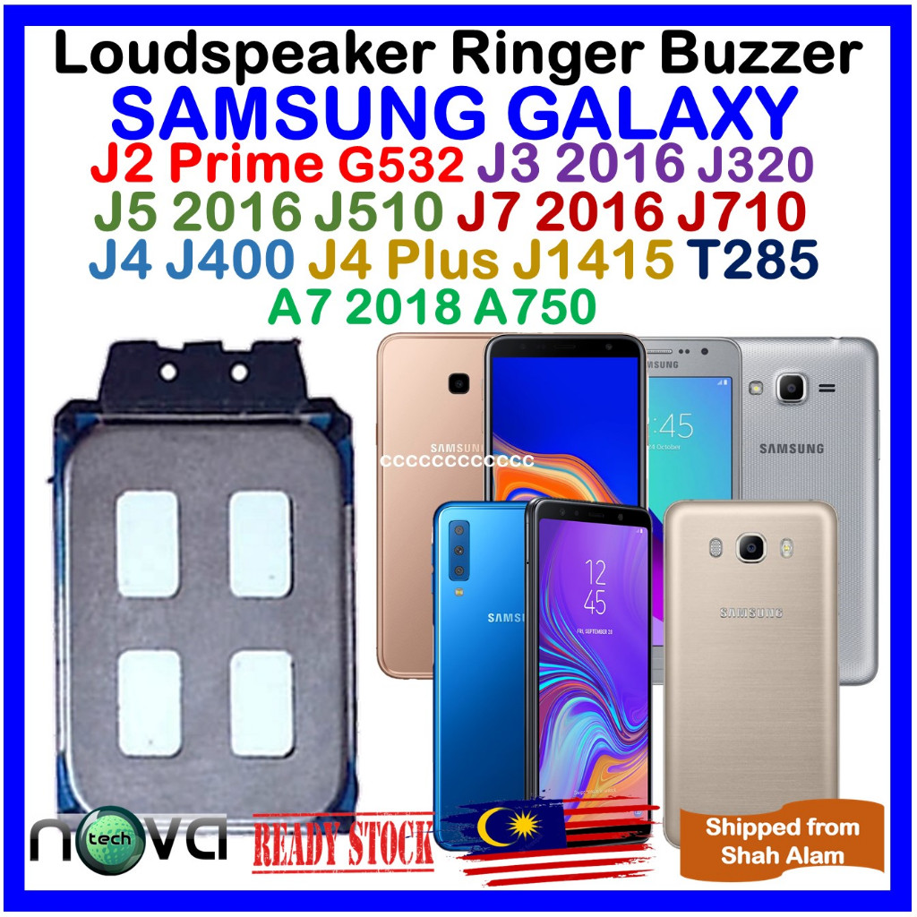 Loud ลําโพง Ringer Buzzer โมดูล Fit สําหรับ SAMSUNG J2 Prime J3 2016 J5 2016 J7 2016 J4 J4 Plus A7 2