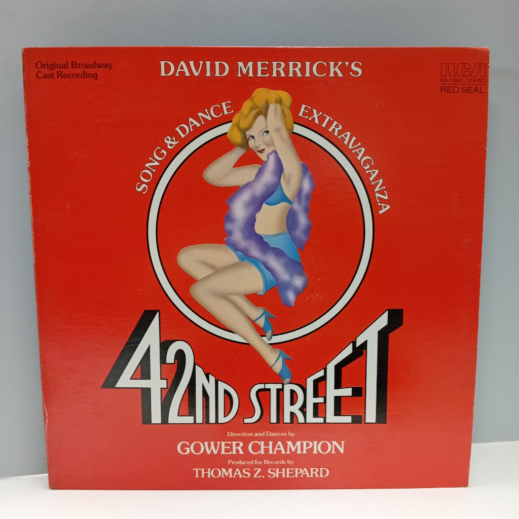 CC36-1 LP TERPAKAI [ 42ND STREET ] LP มือสอง < NM >