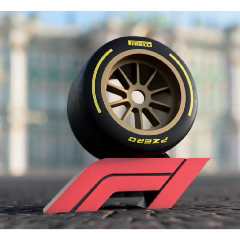 โลโก้ F1 ตกแต่ง - สูตร 1 ส่วยมาสูตรหนึ่ง (ตกแต่งโต๊ะ) F1