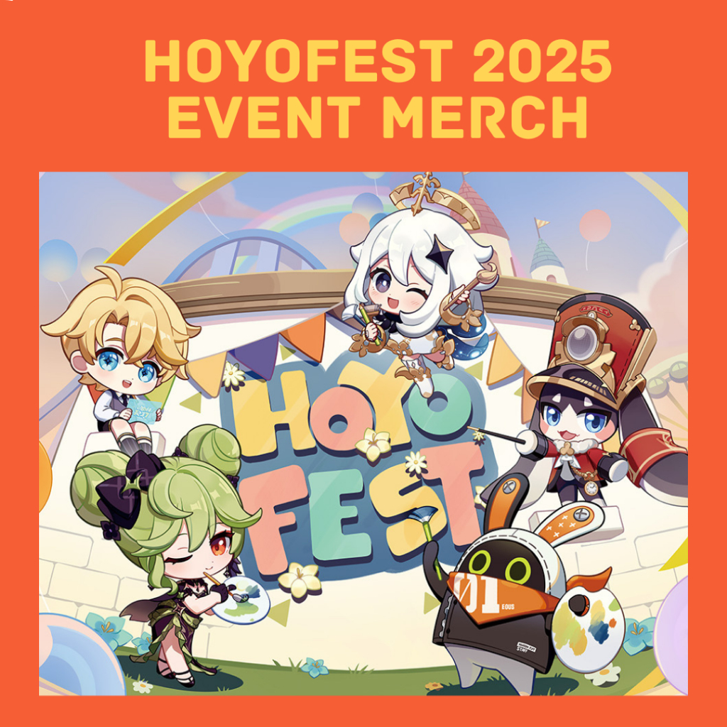HOYOFEST 2025  กิจกรรมจํากัด Merch พวงกุญแจอะคริลิค Freebie Genshin Honkai Impact Star Rail Zenless 
