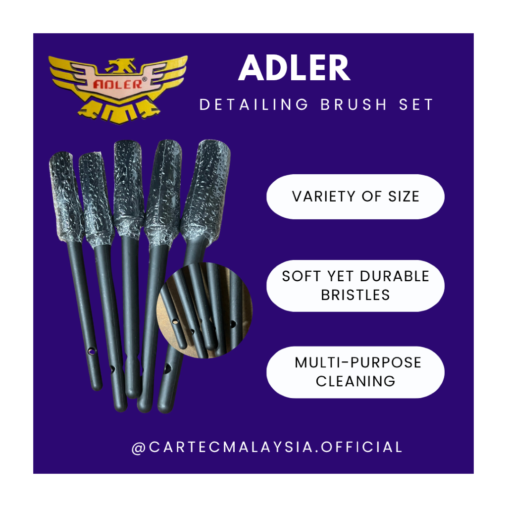 Adler Detailing Brush ชุดคิท 5 ชิ้น