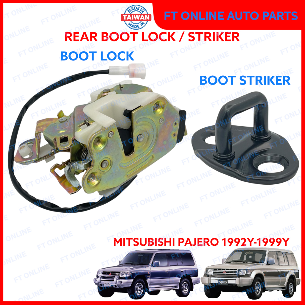 MITSUBISHI PAJERO 1992-999 SJ45 V31 V32 V34 V43 V44 V45 V46 REAR BOOT LOCK/STRIKER TAILGATE/BONNET I